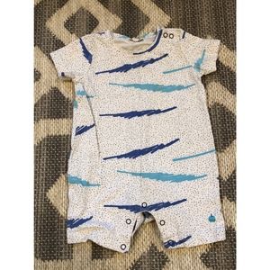 Bonnie Mob shorty print onsie